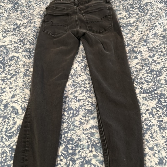 American eagle size 2 black next level stretch jeans - Picture 3 of 5